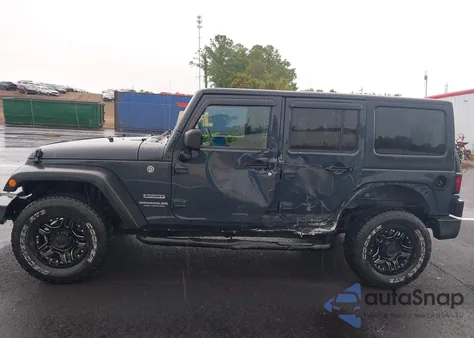 2017 Jeep Wrangler Unlimited Sport 4X4 from USA, damaged, VIN 1C4BJWDG0HL562913